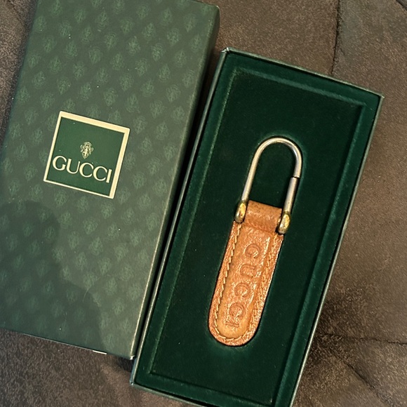 Gucci Tan Leather Key Holder🥳🥳❌❌ - Picture 1 of 3